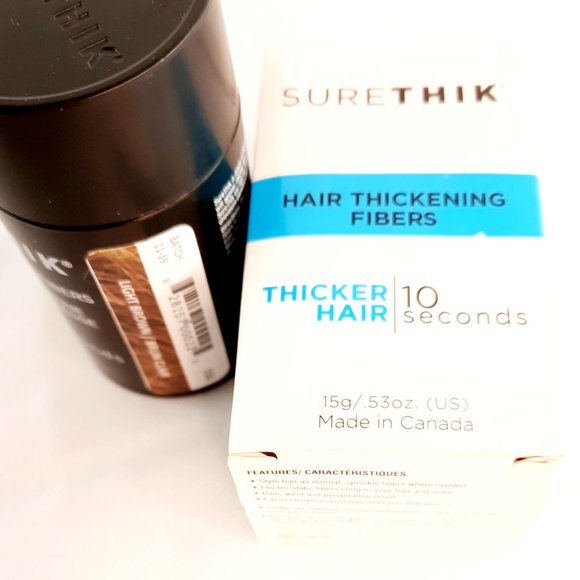 Hair thinning solution Auburn Sure Thik Hair thickness fibers - Picture 6 of 6